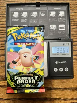 22.67g Pokemon Tcg Perfect Order Booster Pack - Image 1