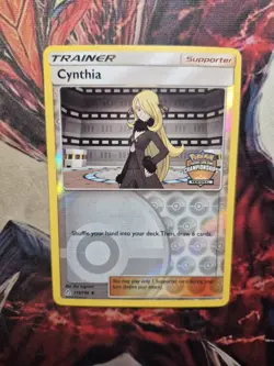 Cynthia 119/156 Pokemon Regional Championship Promo Ultra Prism English NM/LP - Image 1