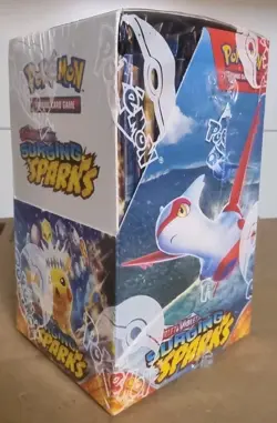 Pokemon TCG: Scarlet & Violet Surging Sparks HALF Booster Display Box (18 Packs) - Image 3