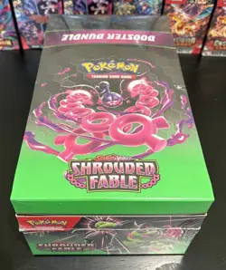 Pokemon TCG: Shrouded Fable Booster Bundle Display Case - New & Sealed (10 Pack) - Image 1