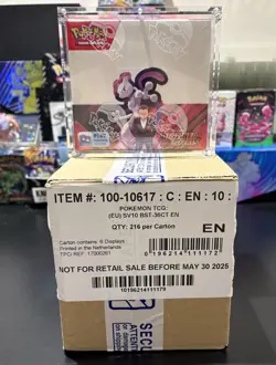 SEALED CASE - 6x Pokemon TCG: Destined Rivals Booster Box (36 Booster Packs) - Image 1