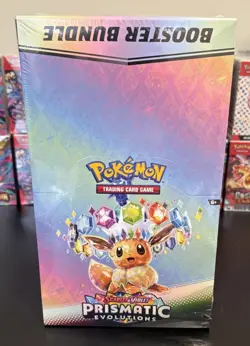 Pokemon TCG: Prismatic Evolutions Booster Bundle Display Case - New & Sealed - Image 4