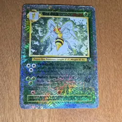 Pokemon Beedrill Legendary Collection Rare Reverse Holo English 80 HP 20/110 - Image 1