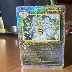 Pokemon Beedrill Legendary Collection Rare Reverse Holo English 80 HP 20/110 - Image 4
