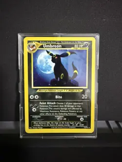 Umbreon 13/75 Neo Discovery Holo Ultra Rare Unlimited Pokemon Card - Image 1
