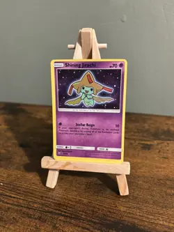 Pokemon TCG Shining Jirachi Holo Card Shining Legends 42/73 - Image 2