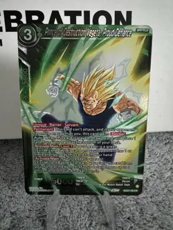 Prince of Destruction Vegeta Proud Defiance Foil Dragon Ball Super Card Game - Image 1