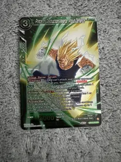 Prince of Destruction Vegeta Proud Defiance Foil Dragon Ball Super Card Game - Image 3