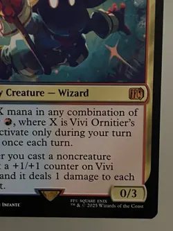 1x Vivi Ornitier, Foil - 0248, Final Fantasy, Magic MTG NM - Image 4