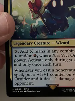 1x Vivi Ornitier, Foil - 0248, Final Fantasy, Magic MTG NM - Image 5