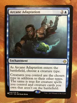 MTG Arcane Adaptation Secret Lair Commander Deck: Everyone's Invited Rare!! - Image 1
