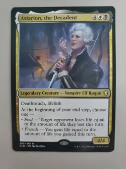 MTG Astarion, the Decadent Commander Legends: Baldur's Gate Regular Rare - Image 1