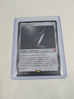 Buster Sword Final Fantasy MTG NM M 0255 - Image 3