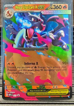 Mega Charizard X ex + Mega Charizard Y ex NM - MEP 029 & 030 Pokemon TCG Promo - Image 3