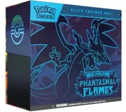 Pokemon Mega Evolution Phantasmal Flames Elite Trainer Box ETB Sealed ship 11/14 - Image 1