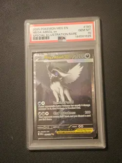 PSA 10 MEGA ABSOL EX 180/132 SPECIAL ILLUSTRATION RARE MEGA EVOLUTION POKEMON 🌑 - Image 1