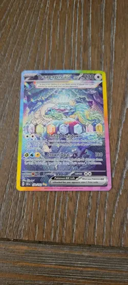 Pokemon TCG Terapagos EX 170/142 Stellar Crown Holo Special Illustration Rare - Image 1