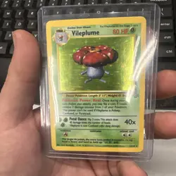Pokemon Vileplume 15/64 Jungle Holo 1999 WOTC Unlimited LP - Image 2