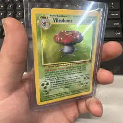 Pokemon Vileplume 15/64 Jungle Holo 1999 WOTC Unlimited LP - Image 3