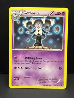 Gothorita 46/98 Uncommon Emerging Powers Pokemon Near Mint - Image 1