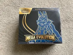 Pokemon TCG: Mega Evolution Elite Trainer Box Mega Lucario New Sealed IN HAND - Image 1