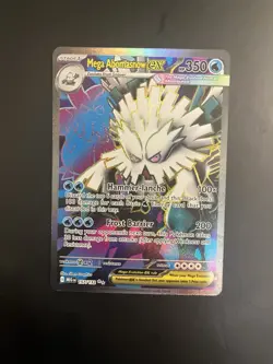 Mega Abomasnow EX 157/132 Me01 Ultra Rare Full Art Holo 350HP Pokemon TCG - Image 1
