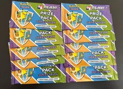 Pokemon TCG Series Seven Prize Pack Lot - 10 Sealed Packs - Image 1