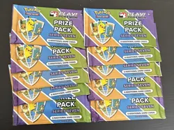 Pokemon TCG Series Seven Prize Pack Lot - 10 Sealed Packs - Image 3