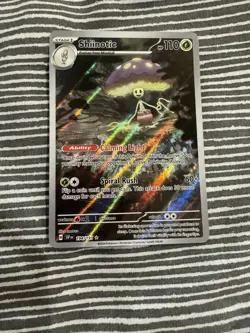 Pokemon - Shiinotic - 194/191 - SV Surging Sparks - Illustration Rare - Image 1