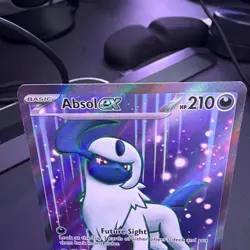 Absol Ex 214/197 Obsidian Flame | Ultra Rare, Full Art, Holo | Pokemon TCG - Image 2