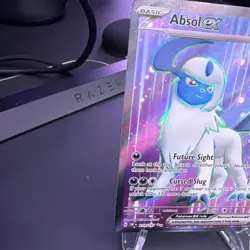 Absol Ex 214/197 Obsidian Flame | Ultra Rare, Full Art, Holo | Pokemon TCG - Image 4