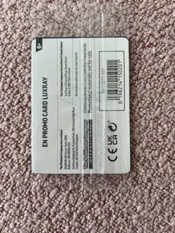 Pokemon TCG Luxray 028/088 Perfect Order Best Buy Stamped Promo Sealed NM Mint - Image 2