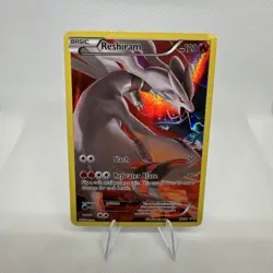 Pokemon XY Reshiram XY74 Full Art Black Star Promo NM/LP - Image 1