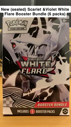 Pokemon TCG Black Bolt, And White Flare Booster Bundles Factory Sealed ￼ - Image 1