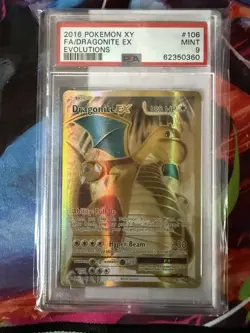 Mega Dragonite 2016 Pokemon Xy Evolutions Is Mint 9 - Image 1