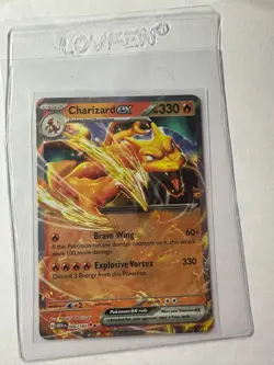 Pokemon TCG Charizard ex MEW 006/165 - Scarlet & Violet 151 Holo English NM - Image 1