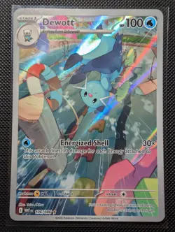 Dewott 106/086 - Holo Illustration Rare - White Flare - Pokemon TCG - NM - Image 1