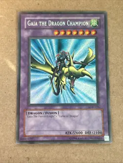 Gaia the Dragon Champion - LOB-125 - Secret Rare - Unlimited Edition MP - Image 1