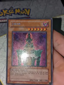 Yu-Gi-Oh! TCG Jinzo Pharaoh's Servant PSV-000 Unlimited Secret Rare - Image 1
