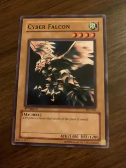 Yu-Gi-Oh! TCG Cyber Falcon 1st Edition PSV-047 Ultra Rare Light Play - Image 5
