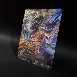 Sabo SP OP07-118 SEC (OP13 Carrying on His Will) ONE PIECE Card Game NM Japanese - Image 2