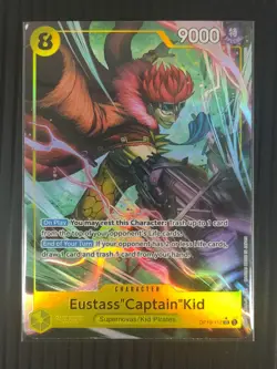Eustass Captain Kid OP10-112 Alt Art SR Royal Blood One Piece NM - Image 1