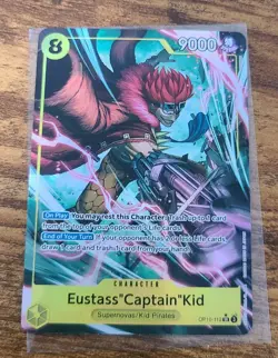 Eustass Captain Kid OP10-112 Alt Art SR Royal Blood One Piece NM - Image 1