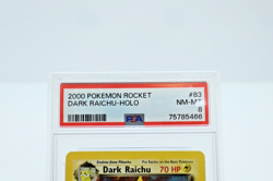 2000 Rocket Dark Raichu Holo #83 PSA 8 Vintage Pokemon - Image 4