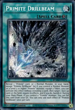 Primite Drillbeam - Secret Rare 1st Edition BLMM-EN173 - NM - YuGiOh - Image 1