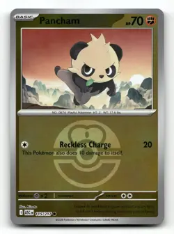 Pancham (Love Ball) 115/217 - ME: Ascended Heroes - Pokemon Card NM/M - Image 1