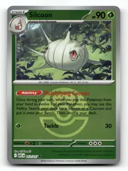 Silcoon (Love Ball) 012/217 - ME: Ascended Heroes - Pokemon Card NM/M - Image 1
