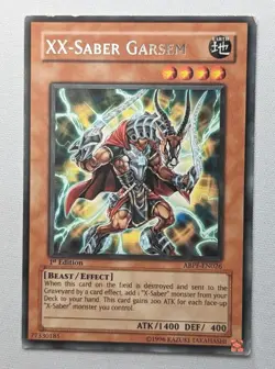 XX-Saber Garsem - ABPF-EN026 - Yugioh Card - 1st Edition - Image 1