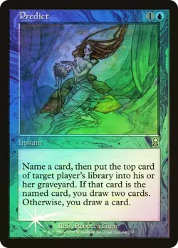 Odyssey MTG FOIL Predict Magic - Image 1