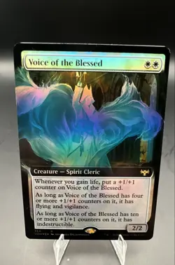 Voice of the Blessed (Extended Art) Innistrad: Crimson Vow Foil - Image 1